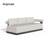 Modern Aluminum L-Shape Outdoor Sectional Sofa – Mali Collection