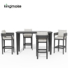 Cima Collection Aluminum Outdoor Bar Set