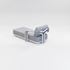 Modern Aluminum Pipeline Collection Sun Lounger KM18015