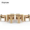luxury teak malta collection dining set 