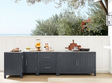 Aluminum Outdoor Kitchen Cabinets KMO1306