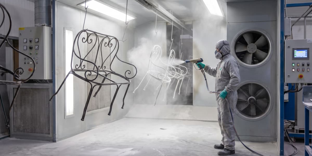 electrostatic-powder-coating-iron-furniture-process electrostatic-powder-coating-iron-furniture-process