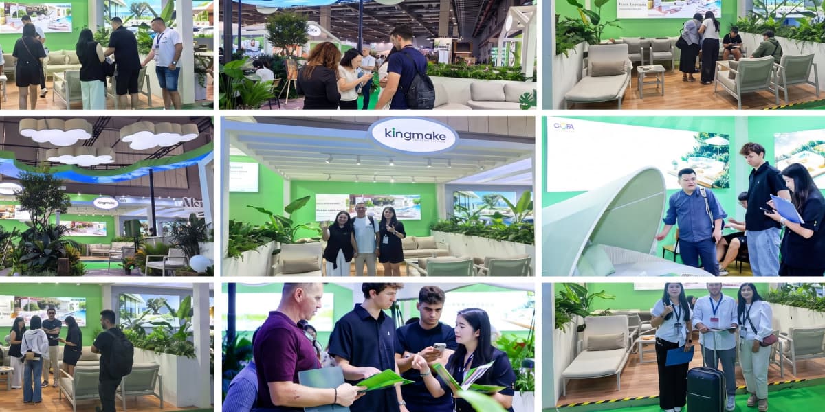 hotel-buyers-visit-kingmake-booth-ciff-shanghai hotel-buyers-visit-kingmake-booth-ciff-shanghai