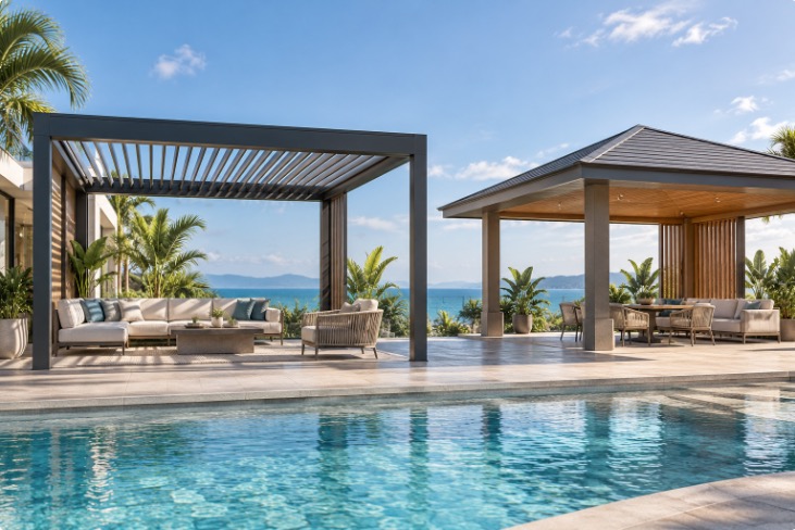 Pergola vs Pavilion Pergola vs Pavilion